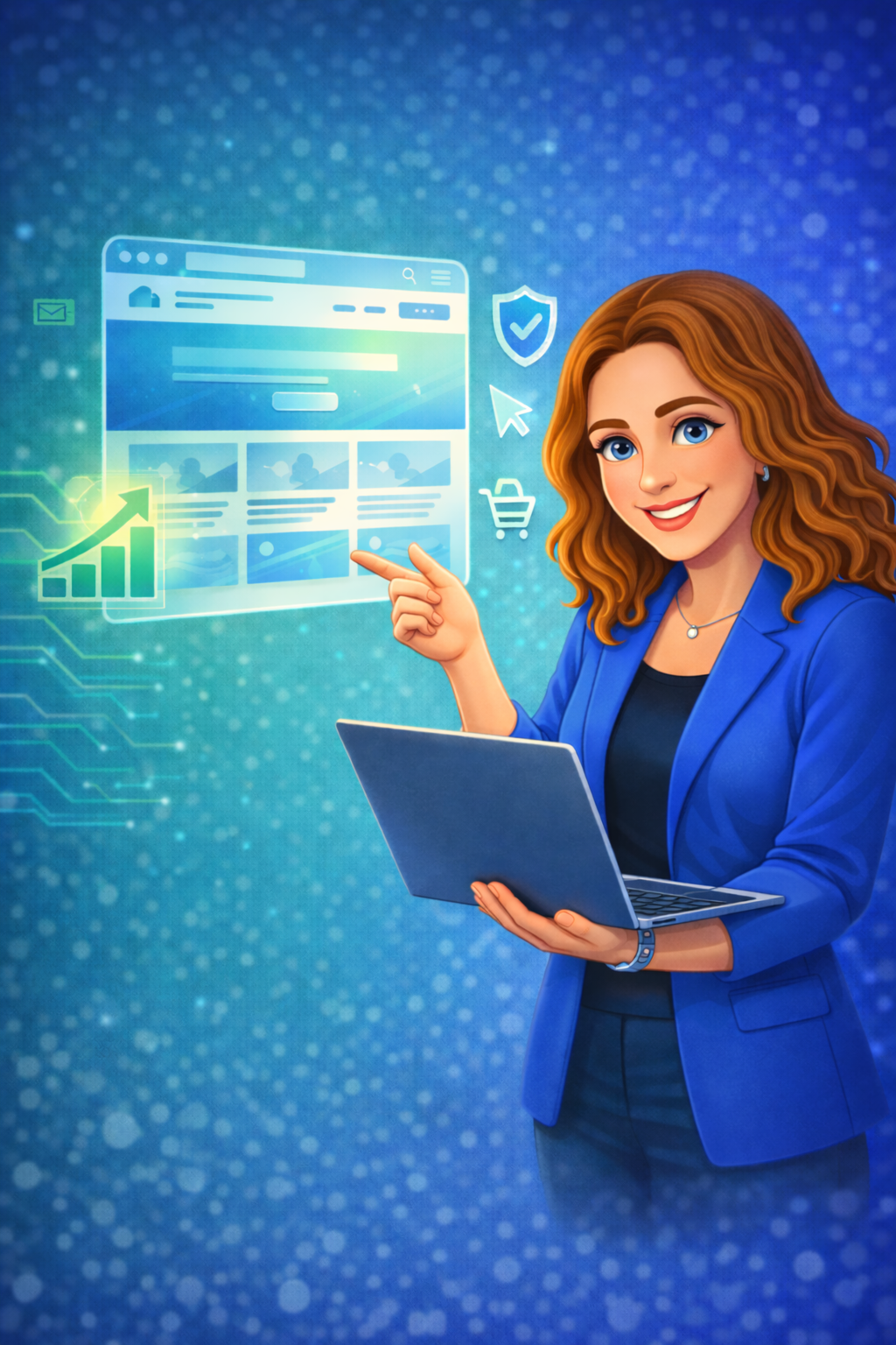 Avatar de Joyce Fallas con consejos de marketing digital